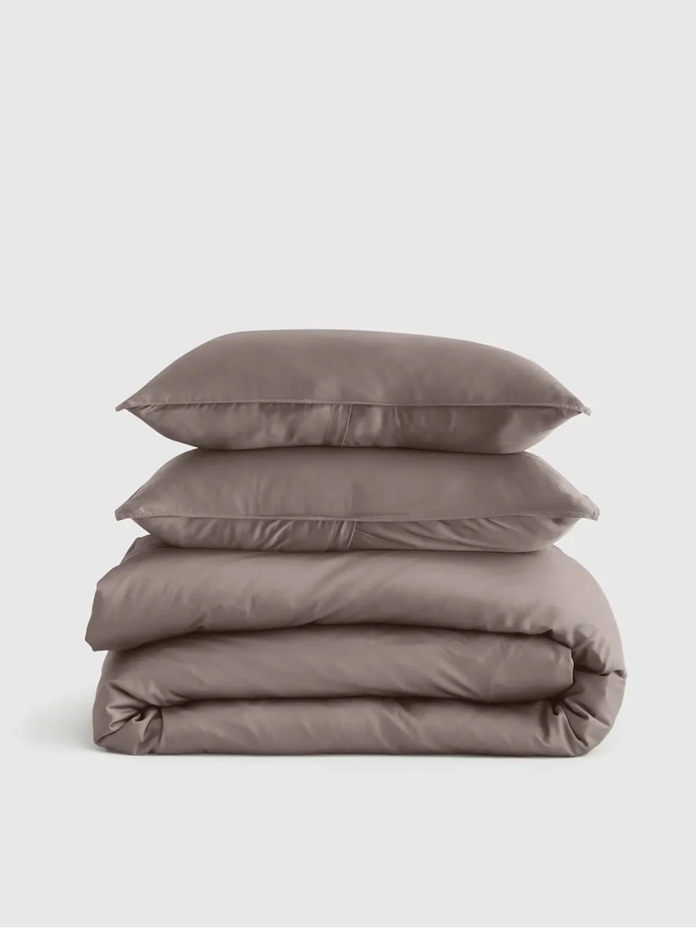 Quince Bamboo Duvet Cover Set King/Cal King Stone